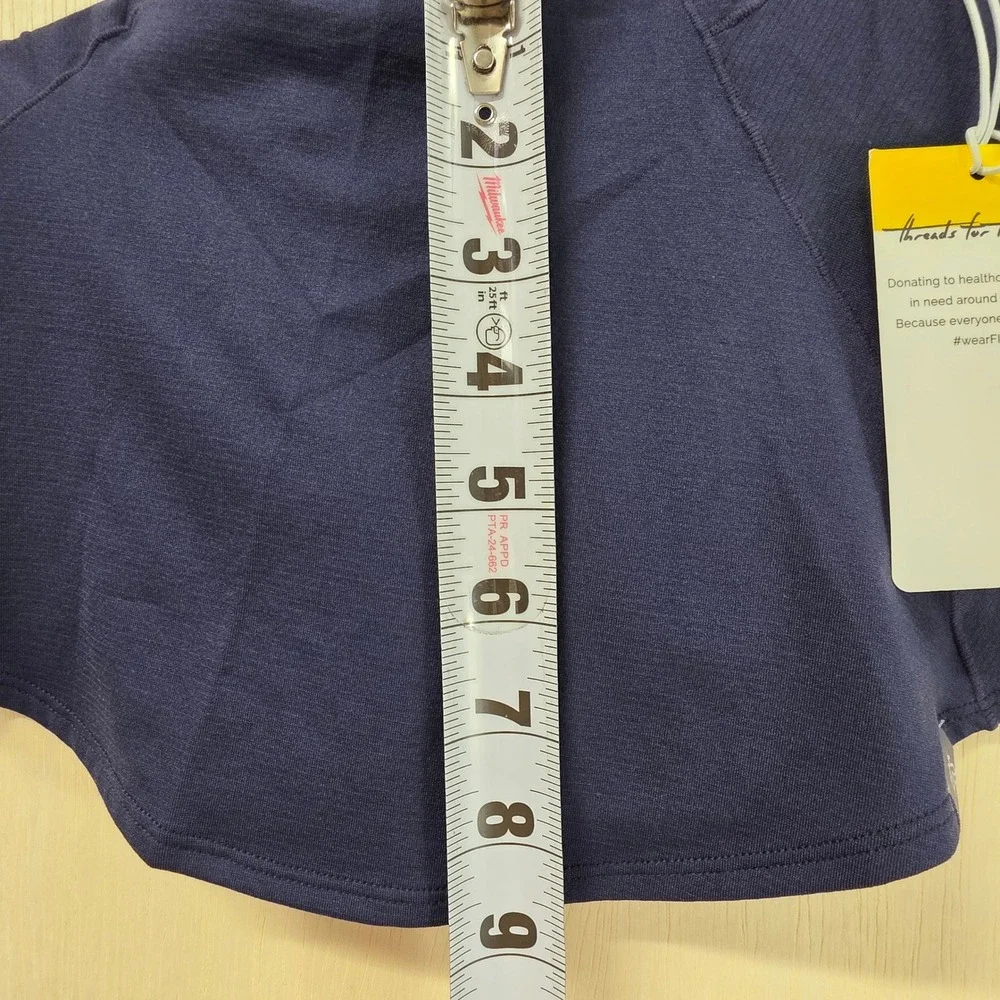FIGS Navy Blue Seamless Hijab W21AC3016 Medical Scrubs Head Cover Womens M/L NEW